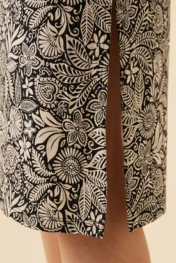 Vindy Viscose Knit Skirt - Nina Black -AGOLDE || CITIZENS OF HUMANITY Sales 10276 Vindy Viscose Knit Nina Black 5