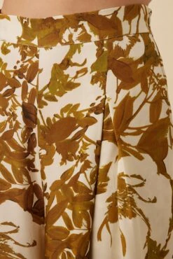 Oliver Viscose Twill Pant - Pasadena Gold -AGOLDE || CITIZENS OF HUMANITY Sales 10279 Oliver Twill Pasadena Gold 5