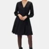 Ivy Long Sleeve Dress - Black 2 Ivy Long Sleeve Dress - Black -AGOLDE || CITIZENS OF HUMANITY Sales 10290 LS Ivy Recycled Poly Black 1