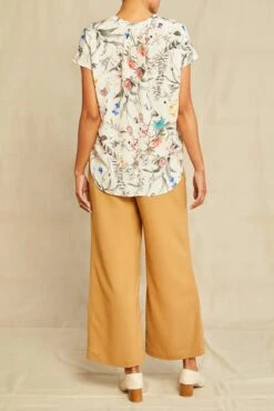 Renata Washable Silk Blouse -AGOLDE || CITIZENS OF HUMANITY Sales 1068 Renata Luca 3122 web