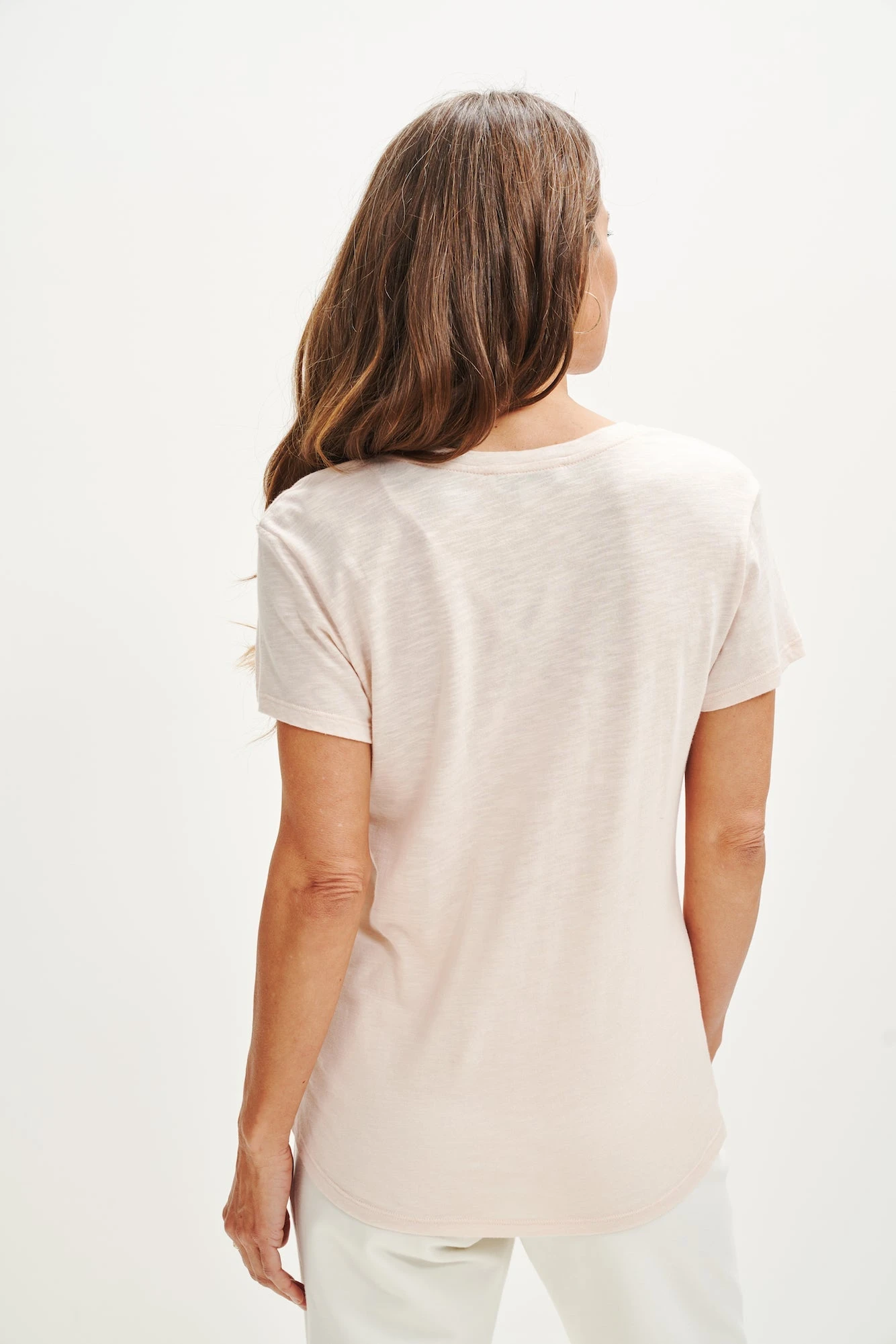 Joline Reverie Slub Tee - Peony 10 Joline Reverie Slub Tee - Peony - Image 8