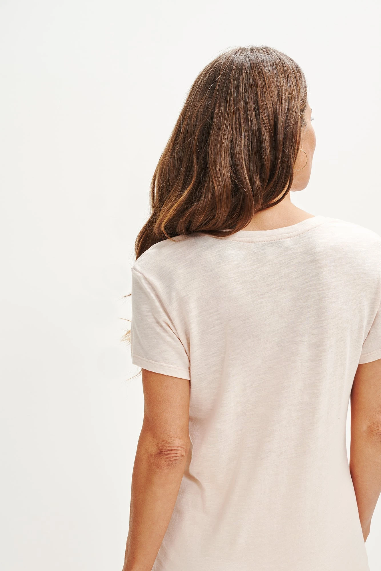 Joline Reverie Slub Tee - Peony 4 Joline Reverie Slub Tee - Peony - Image 2