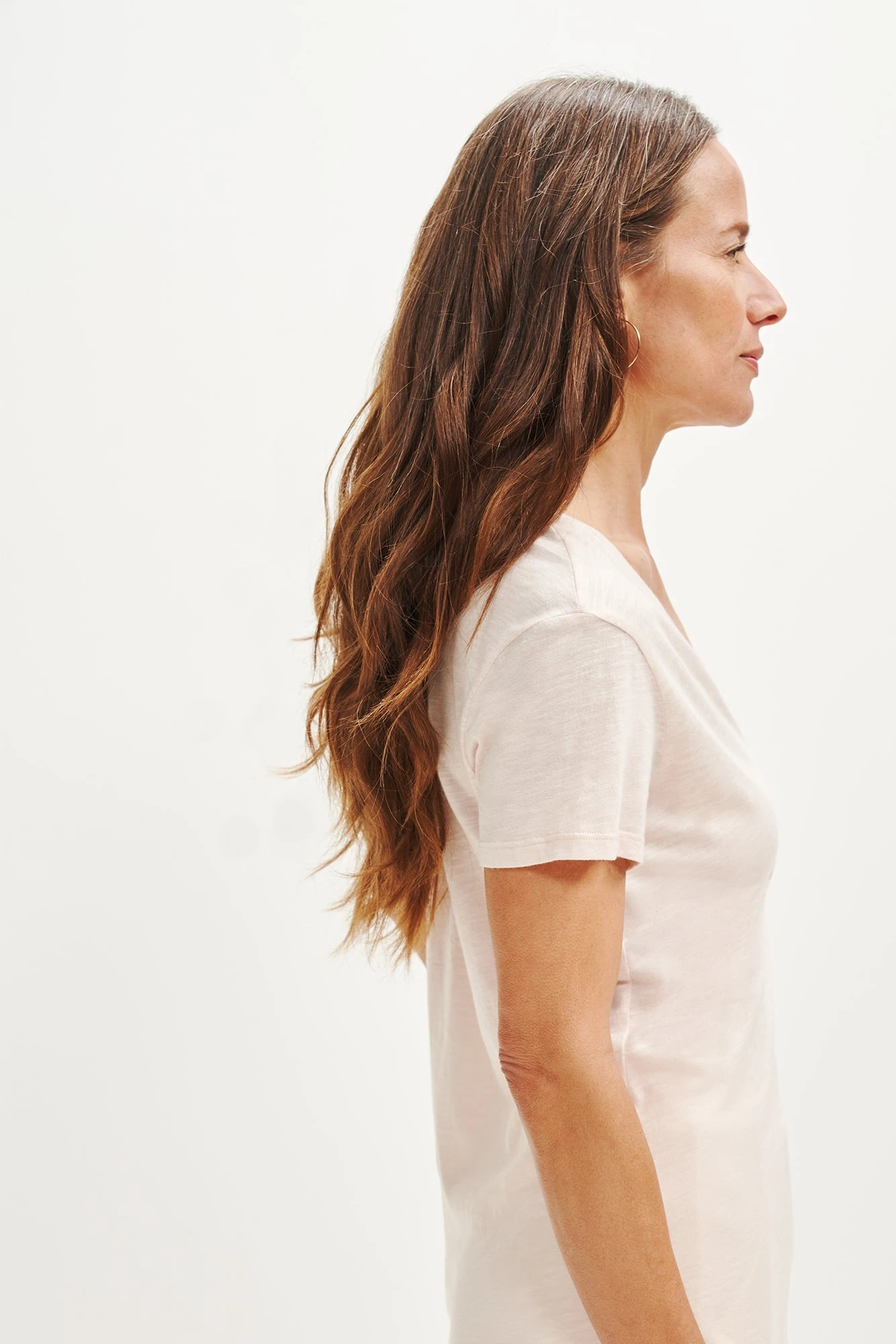 Joline Reverie Slub Tee - Peony 6 Joline Reverie Slub Tee - Peony - Image 4