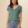 Joline Reverie Slub Tee - Pine -AGOLDE || CITIZENS OF HUMANITY Sales 1334 Joline Pine 1