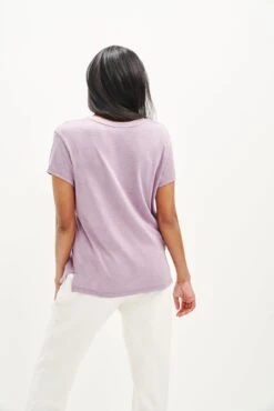 Leif Reverie Slub Tee - Lavender -AGOLDE || CITIZENS OF HUMANITY Sales 1335 Leif Lavender 0390 web 80e61bc2 8f7b 40e0 8836 aed444520ef4