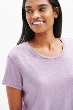 Leif Reverie Slub Tee - Lavender -AGOLDE || CITIZENS OF HUMANITY Sales 1335 Leif Lavender 0465 web 5a7c1ba8 63d8 428e a99f 3637885a58ab