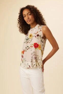 Jocelyn Washable Silk Blouse - Provence Ivory -AGOLDE || CITIZENS OF HUMANITY Sales 1364R1 Jocelyn Provence Ivory 2