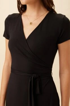 Betsyn Dream Knit Dress - Black -AGOLDE || CITIZENS OF HUMANITY Sales 1514 Betsyn Black 4