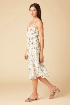 Varden Washable Silk Dress - Gemini Ivory -AGOLDE || CITIZENS OF HUMANITY Sales 1593 Varden Gemini Ivory 2