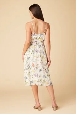 Varden Washable Silk Dress - Gemini Ivory -AGOLDE || CITIZENS OF HUMANITY Sales 1593 Varden Gemini Ivory 3