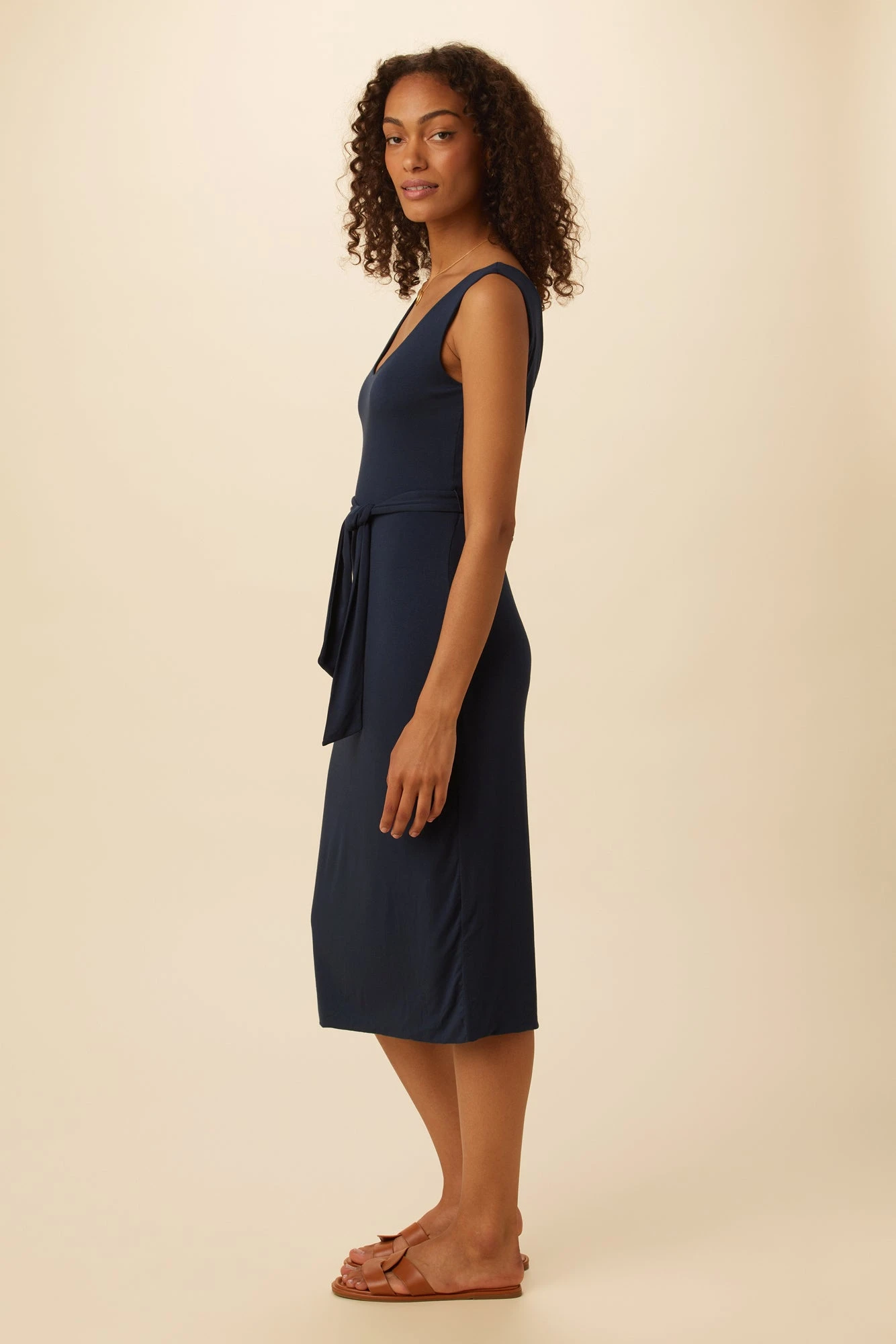Sheryl Dream Knit Dress - Ocean 4 Sheryl Dream Knit Dress - Ocean - Image 2