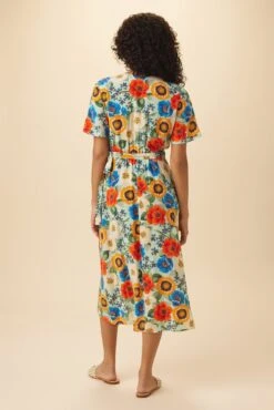 Luella Washable Silk Dress - Devon Floral -AGOLDE || CITIZENS OF HUMANITY Sales 16 10181 Luella Devon Floral 3