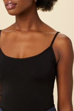Camille Dream Knit Camisole - Black -AGOLDE || CITIZENS OF HUMANITY Sales 16 7046 Camille Black 4