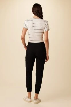 Skylar Paris Rib Joggers - Black 10 Skylar Paris Rib Joggers - Black -AGOLDE || CITIZENS OF HUMANITY Sales 2050 Skylar Black 3