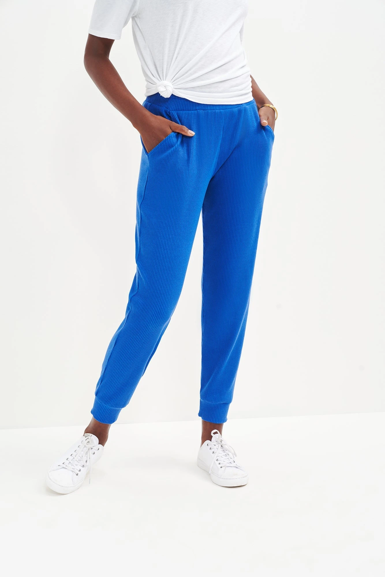 Skylar Paris Rib Joggers - Lapis 3 Skylar Paris Rib Joggers - Lapis