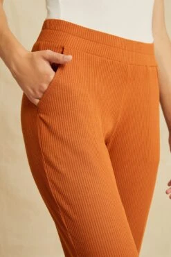 Skylar Paris Rib Joggers - Umber -AGOLDE || CITIZENS OF HUMANITY Sales 2050 Skylar Paris Rib Umber 0160 web 690a5325 d477 4796 b977 1cf42e8255ee