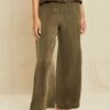 Mabel Cottonseed Cupro Pajama Pants - Olive -AGOLDE || CITIZENS OF HUMANITY Sales 211013 AV October ECOMM 0222MabelOlive 5350 web 3097acc3 3d10 4abd b9e2 588de51733ca