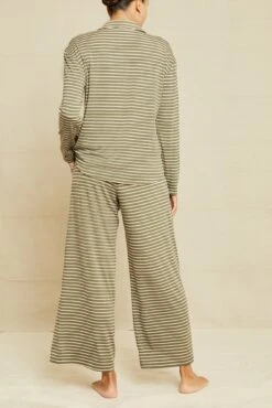 Lark Dream Knit Pajama Pants - Vine And Rose -AGOLDE || CITIZENS OF HUMANITY Sales 211013 AV October ECOMM 0236LarkPJBottomAmsterdamStripeVineRose 6058 web a43f21ce 2bbd 4128 b3ba eddf5f7a2221