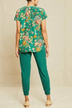 Renata Washable Silk Blouse - Rosalind Floral -AGOLDE || CITIZENS OF HUMANITY Sales 211013 AV October ECOMM 1068RenataWashableSilkRosalindFloral 7899 web 30828503 64b2 41ce ab10 443d1c8868c3