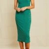 Lux Sleeveless Dress - Jadeite 2 Lux Sleeveless Dress - Jadeite -AGOLDE || CITIZENS OF HUMANITY Sales 3002 SL Lux Dress Jade 00611 web 210c5448 1392 460e 9e7b 29d20bec4b7a