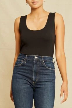 Iris Dream Knit Tank - Black - ReAmour 14 Iris Dream Knit Tank - Black - ReAmour -AGOLDE || CITIZENS OF HUMANITY Sales 4012 Iris Scoop Neck Tank Black 3758 web b5d0baca d242 4c07 94c8 691848ca3cb5