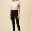 Magda Paris Rib Leggings - Black -AGOLDE || CITIZENS OF HUMANITY Sales 4700 Magda Legging Black 4