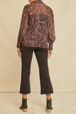 Lorenza Nouveau Silk Blouse -AGOLDE || CITIZENS OF HUMANITY Sales 5028 Lorenza Joshua Tree Floral 0356 web