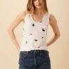 Laurence Reverie Slub Tank - Terrazzo - ReAmour -AGOLDE || CITIZENS OF HUMANITY Sales 5203 Laurence Terrazzo 1