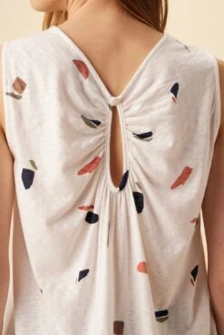 Laurence Reverie Slub Tank - Terrazzo - ReAmour -AGOLDE || CITIZENS OF HUMANITY Sales 5203 Laurence Terrazzo 4