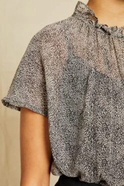 Maisie Nouveau Silk Blouse - Snow Leopard -AGOLDE || CITIZENS OF HUMANITY Sales 6065 Maisie Snow Leopard 00444 web 0aa0cfde 4839 4bd0 986b aea234aa52cc