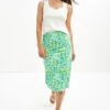 Yuma Viscose Skirt -AGOLDE || CITIZENS OF HUMANITY Sales 6089 Yuma Naples Floral 1491 web