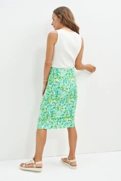 Yuma Viscose Skirt -AGOLDE || CITIZENS OF HUMANITY Sales 6089 Yuma Naples Floral 1533 web