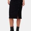Gadot Paris Rib Skirt - Black -AGOLDE || CITIZENS OF HUMANITY Sales 612 Gadot Novelty Black 1 86a6791d 94aa 4510 ba1f 5e165c3080a0