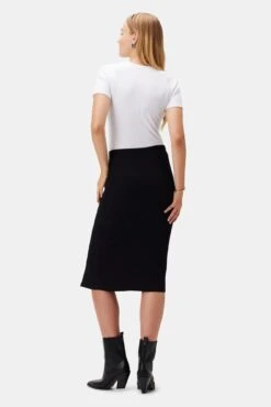Gadot Paris Rib Skirt - Black -AGOLDE || CITIZENS OF HUMANITY Sales 612 Gadot Novelty Black 3 01aa7a33 1c04 4a7a b129 ceae7736ac86