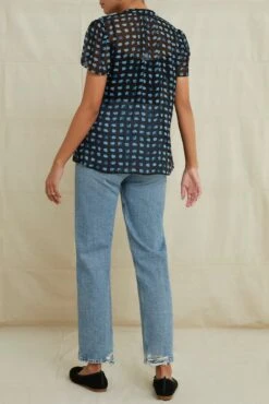 Elodie Nouveau Silk Blouse - Squared Up Black -AGOLDE || CITIZENS OF HUMANITY Sales 6672ElodieSquaredUpBlack 3004 web 07564fcd 9fdd 46dc b2e8 9fd279b73790