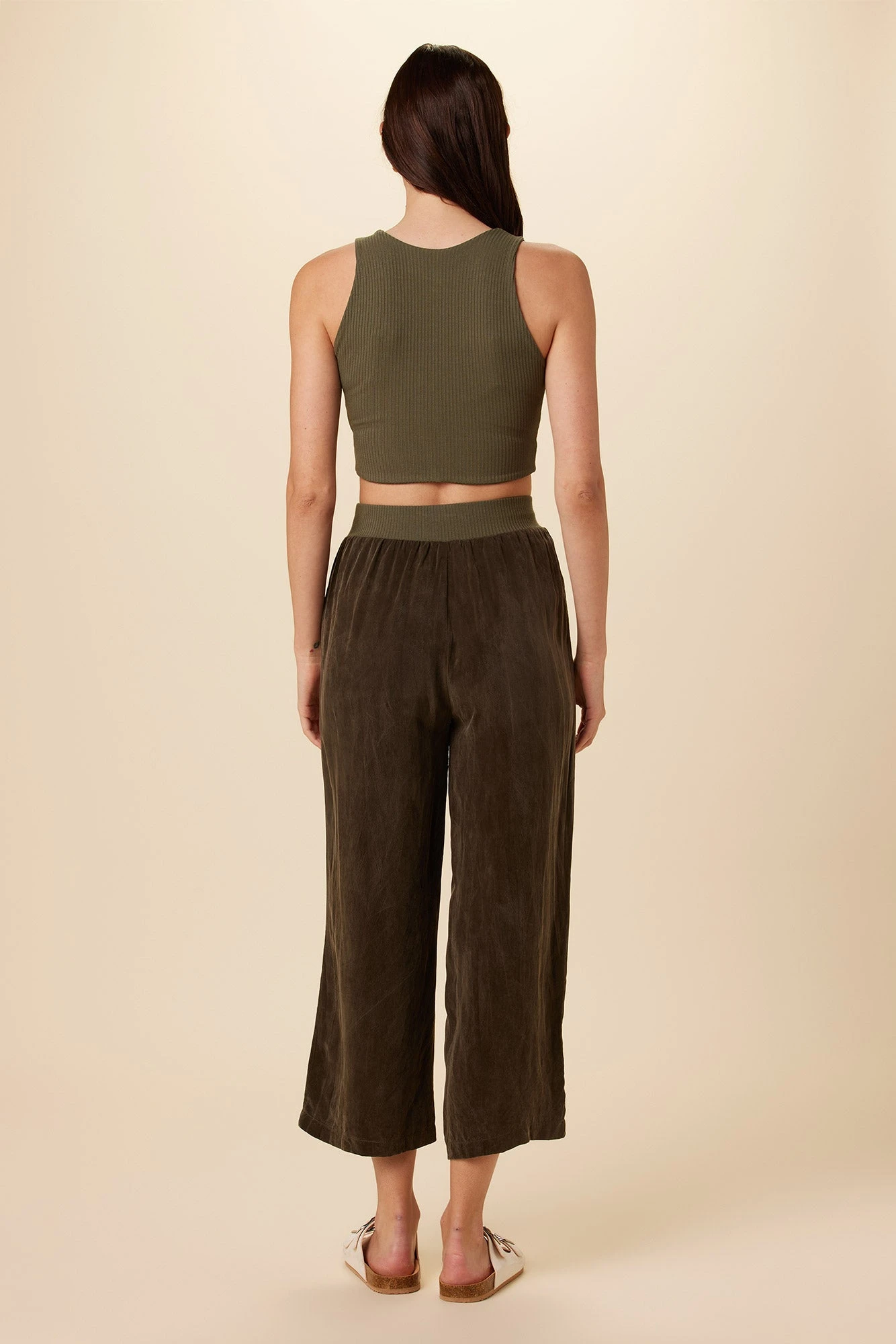 Katrina Paris Rib Tank - Calla Green 5 Katrina Paris Rib Tank - Calla Green - Image 3