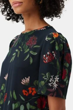 Darla Washable Silk Dress - Osaka Floral -AGOLDE || CITIZENS OF HUMANITY Sales 703 Darla Osaka Floral 4