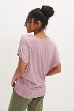 Mayr Dream Knit Tee - Lilac -AGOLDE || CITIZENS OF HUMANITY Sales 7044 Mayr Lilac 0611 web 7a199761 05e5 46ea 96fa a2f5bc911d0e