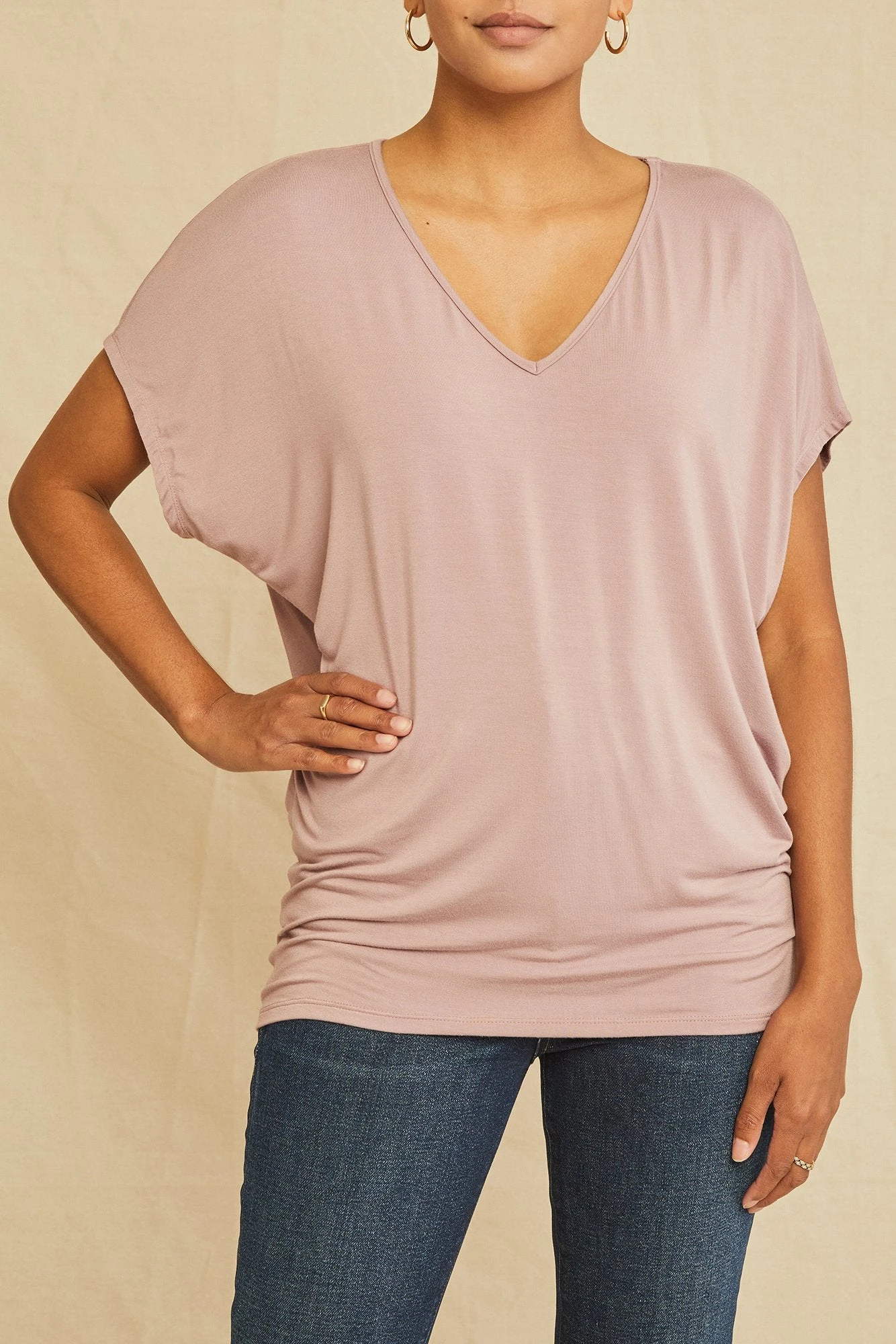 Mayr Dream Knit Tee - Quartz 3 Mayr Dream Knit Tee - Quartz