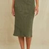 Sloane Pointelle Rib Skirt - Calla Green -AGOLDE || CITIZENS OF HUMANITY Sales 7559SloaneCallaGreen 6045 web 917f4f64 94b7 46f5 b4d1 3fe0d8a79207