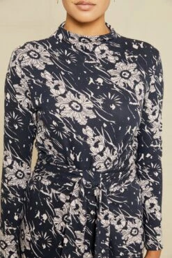 Castile Sweater Knit Dress -AGOLDE || CITIZENS OF HUMANITY Sales 7607 Castile Sweater Dress Lola Floral 9924 web