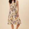 Margot Washable Silk Dress - Isabella Floral 1 Margot Washable Silk Dress - Isabella Floral -AGOLDE || CITIZENS OF HUMANITY Sales 7910 Margot Silk Isabella Floral 1