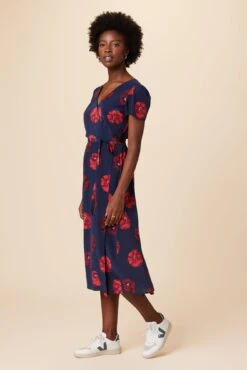 Ellie Washable Silk Dress - Albany Floral -AGOLDE || CITIZENS OF HUMANITY Sales 7912R1 Ellie Albany Floral 2