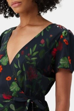 Ellie Washable Silk Dress - Osaka Floral -AGOLDE || CITIZENS OF HUMANITY Sales 7912 Ellie Osaka 4