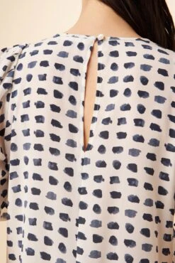 Sylvia Washable Silk Blouse - Squared Up White -AGOLDE || CITIZENS OF HUMANITY Sales 7935 Sylvia Silk Squared Up White 5