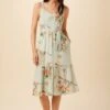 Alessandra Washable Silk Dress - Cannes Floral -AGOLDE || CITIZENS OF HUMANITY Sales 7943 Alessandra Cannes Floral 1