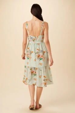 Alessandra Washable Silk Dress - Cannes Floral -AGOLDE || CITIZENS OF HUMANITY Sales 7943 Alessandra Cannes Floral 3