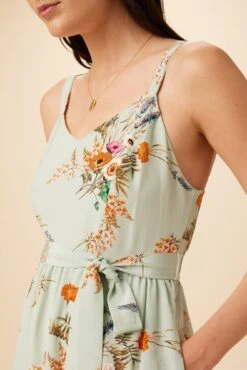 Alessandra Washable Silk Dress - Cannes Floral -AGOLDE || CITIZENS OF HUMANITY Sales 7943 Alessandra Cannes Floral 4