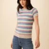 Rosario Sweater Tee - Multi Stripe -AGOLDE || CITIZENS OF HUMANITY Sales 7953 Rosario Multi Stripe 1