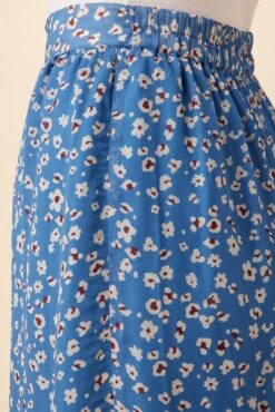 Firenza Nouveau Silk Skirt - Brooklyn Floral -AGOLDE || CITIZENS OF HUMANITY Sales 7957 Firenza Brooklyn 4